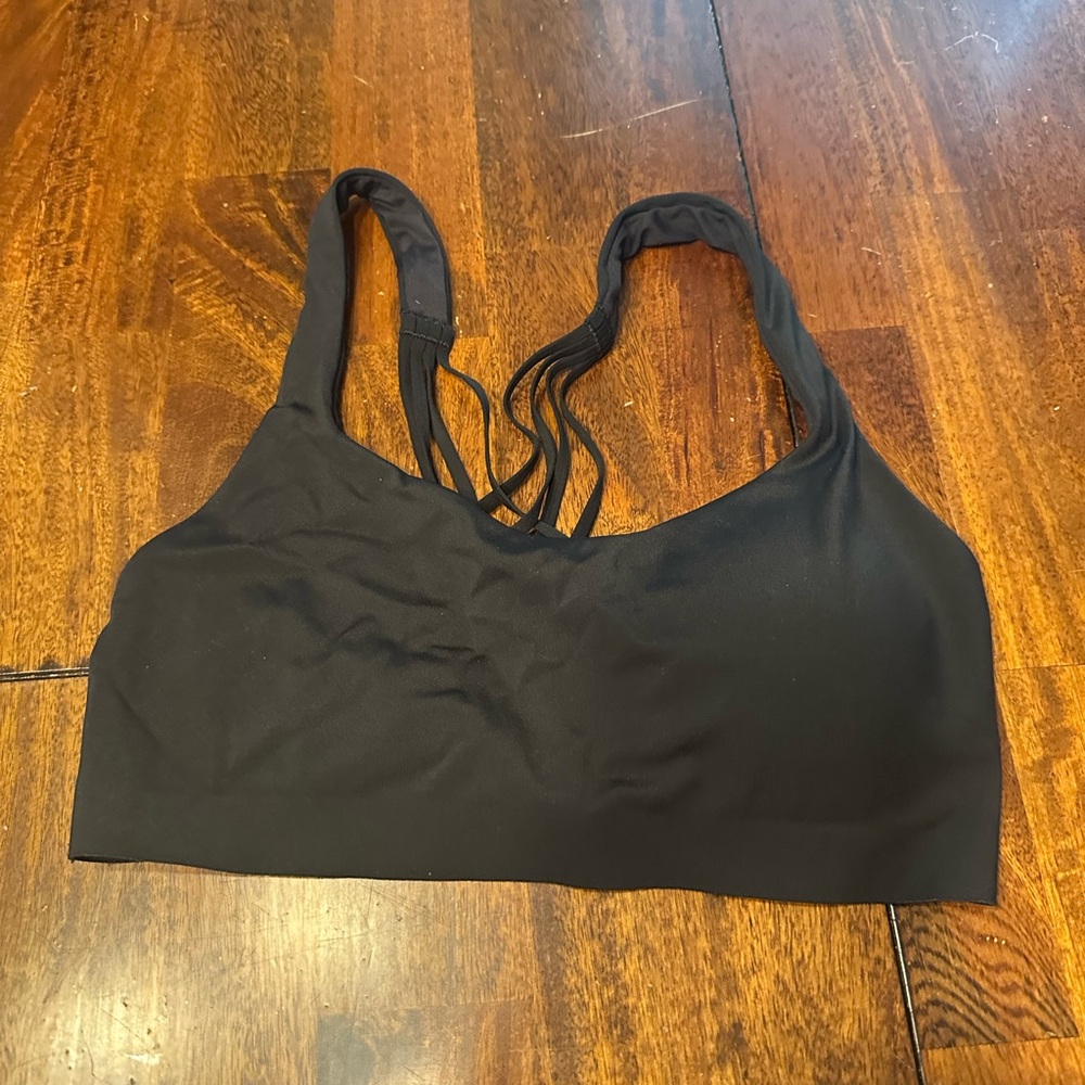 Flexyflex Strappt Yoga Bra Lululemon Black